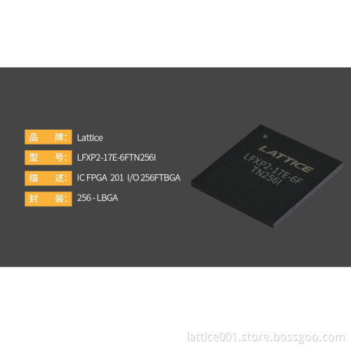 FPGA  LATTICE  IC  LFXP2-17E-6FTN256I